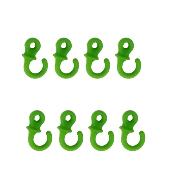 PASILI 4/8Pcs Compound Bowstrings Stabilizer Compound Bowstring Damper Silencer Stop Noise Oscillation Vibration Damper Silicone Hook