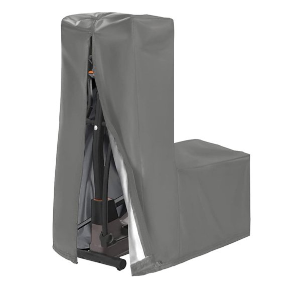 PASILI 420D Elliptical Machine Dustproof Elliptical Trainer Protective Cover Sun Protection Cover Outdoor Machine Cover