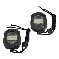PASILI 43G Digital Stopwatch Accurate Timing Device Large Display 12 24 Hour Display Light Touch Buttons Alarm Function