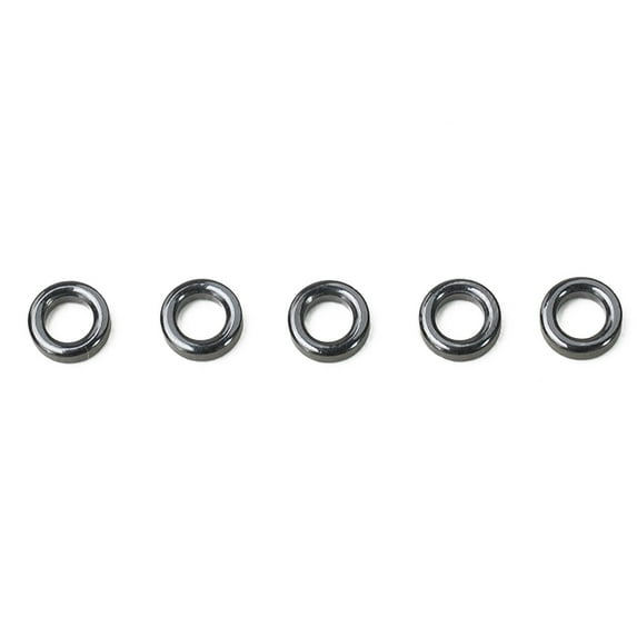 PASILI 5Pcs/Pack Ceramic Rod Guide Rings Upgrade Fishing Gear Wear-Resistant Heat-Resistant Ceramic Guide Rings Fishing Accessories