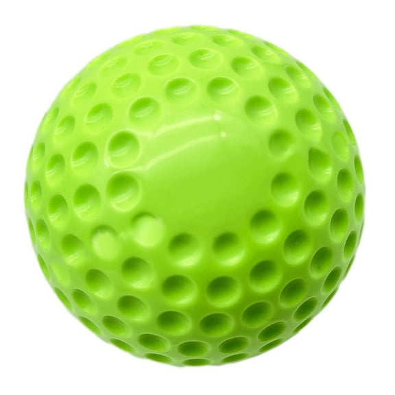 PASILI 9/12Inch Dimpled Baseball 7.2/9.7Cm Pu Yellow/White/Fluorescent Green Pitching Machine Softball For Daily Hitting Training Parts