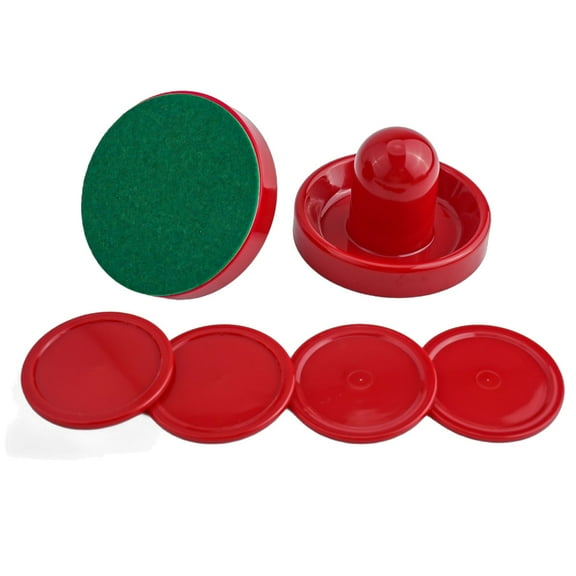 PASILI 96Mm Air Hockey Mini Table Felt Pushers Pucks Felt Pusher Mallet Goalies Air Hockey Equipment Accessories
