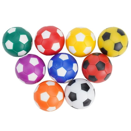 PASILI 9Pcs Foosball Table Balls Soccer Ball 36Mm/1.42Inch Table Ball For Tabletop Game