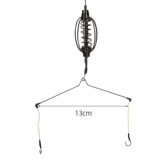 PASILI Bait Cage Fish Tackle Carp Fishing Accessories Carp Fishing Feeder For Long-Range Throw Increase Throw Weight