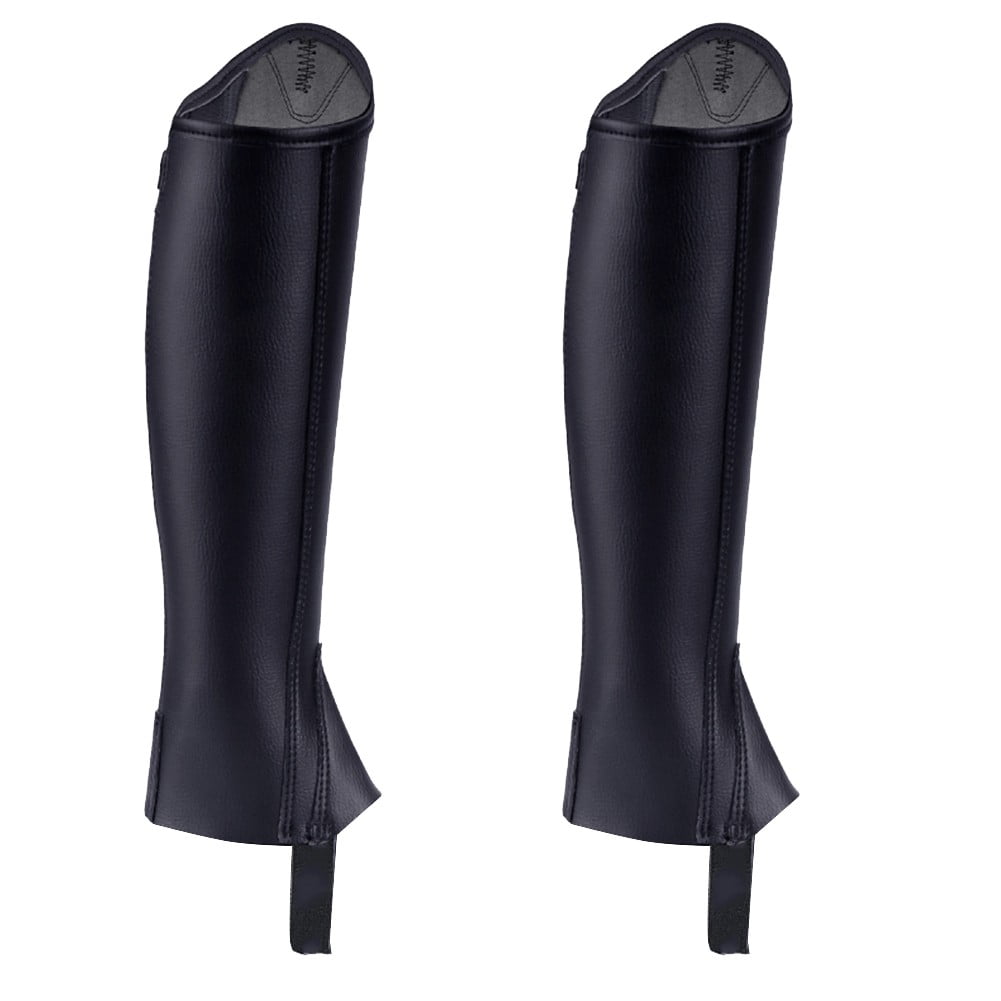 PASILI Comfortable Equestrian Leg Protection Leather Equipment Horse Riding Boots Equestrian Leg Guards Comfortable Riding Experience