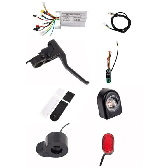 PASILI Dashboard Accelerator 350W Controller Kit Advanced Protection Features For Scooters Controller Kit Braking Energy Recovery
