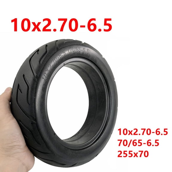 PASILI E-Scooter Solid Tyre 100 Brand New 70 65-6.5 For Electric Scooter 10X2.70-6.5 Functional Practical Rubber 10 Inch