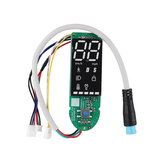 Zoegneer Tableau De Bord Pour Xiaomi M365 / Pro / Pro2 / MI3 Pro – Écran De Contrôle Bleu, Installation Facile