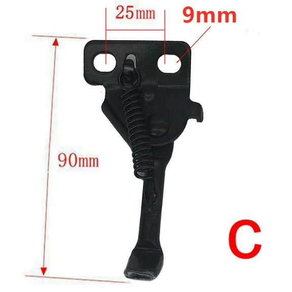 PASILI Electric Scooter Kickstand Foot Support Bracket Side Kickstand Parking Stand Universal Electric Scooter Side Frame Bike Parts