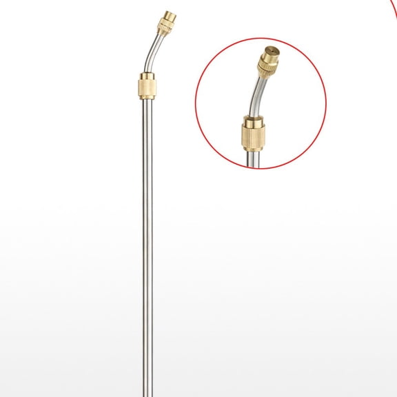 PASILI Extension Lance Adjustable Sprayer Nozzle Stainless Steel Color Pole Pump Pressure Sprayer Adjustable Applicable