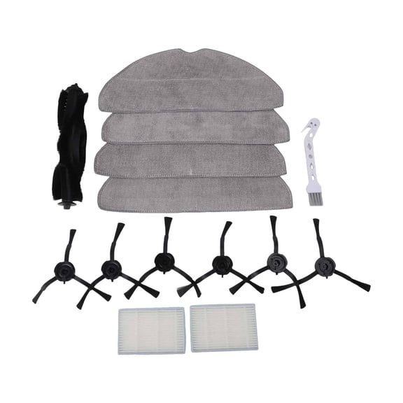 PASILI Filter Main Side Brush Mop Cloth Kit For Vyzzle D10 For Laresar For L10 For ILIFE V20 For Lydsto R1D Edge Robot Vacuum Cleaner