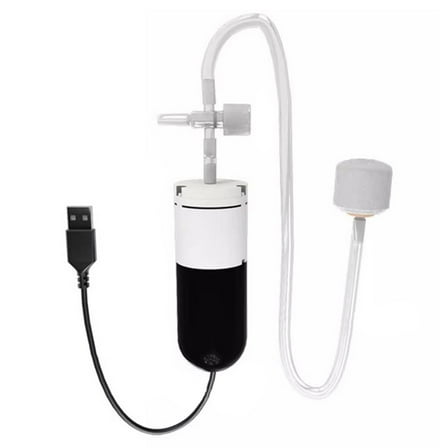 PASILI Fish Tank Oxygenation Pump Plastic Portable 2W Usb Powered Low Noise Adjustable Oxygen Air Pump For Aquarium Fish Tank Parts