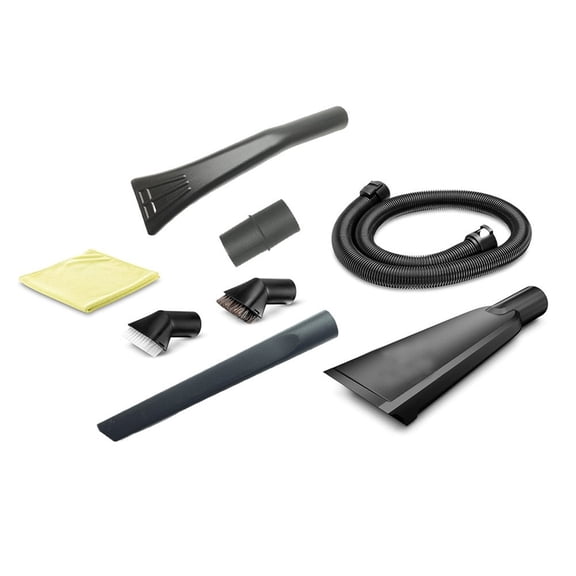 PASILI For Karcher 2.863-304.0 Crevice Tool Set Car Interior Cleaning Set Car Cleaning Accessories Thorough Cleaning Performance 8-piece set