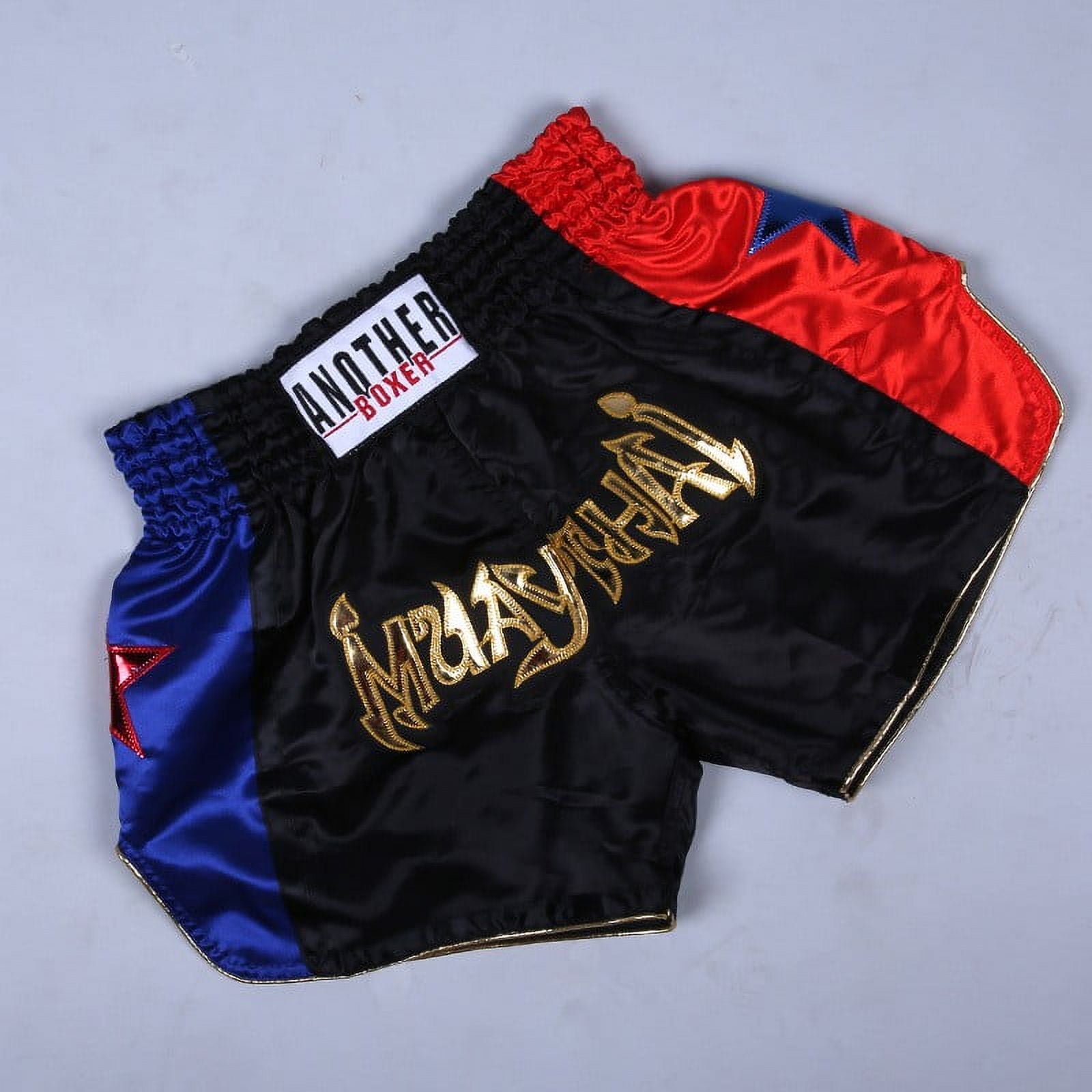 Paisley Mandala Ornamental Print Muay Thai Boxing Shorts main image 1