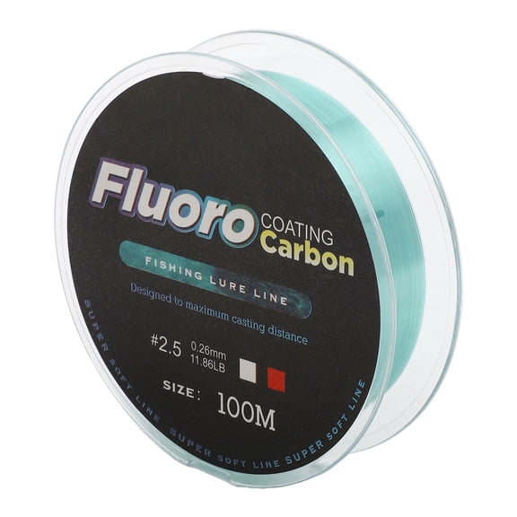 PASILI Ftk 100M Fluorocarbon Fishing Lure Line 4.13-34.32Lb Carbon Fiber Leader Fly Fishing Line Super Soft Line Pesca