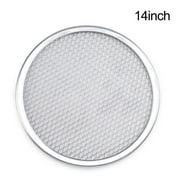 PASILI High Quality Aluminum Pizza Pan With Rolled Edge And Ventilation Design