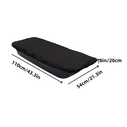 PASILI Ice Fishing Sled Cover Waterproof 210D/420D Oxford Fabric 110*54*20/153*61*20Cm