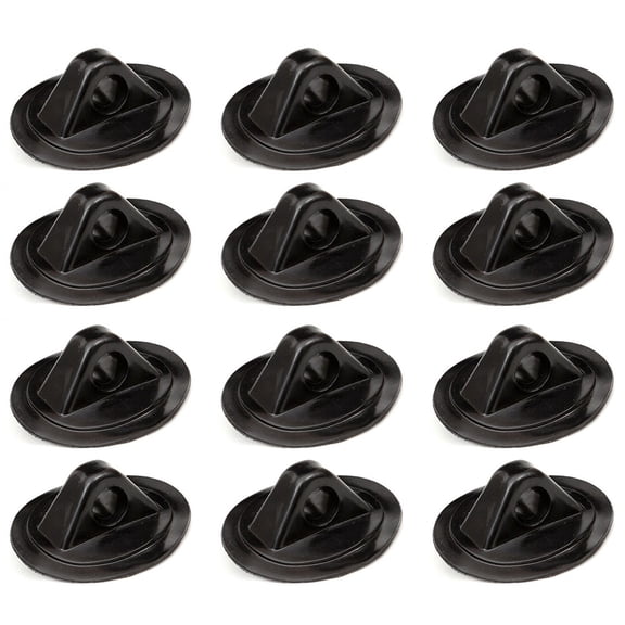 PASILI Innovative 12Pcs Rope Fasteners Pvc Coreless Design For Marine Applications