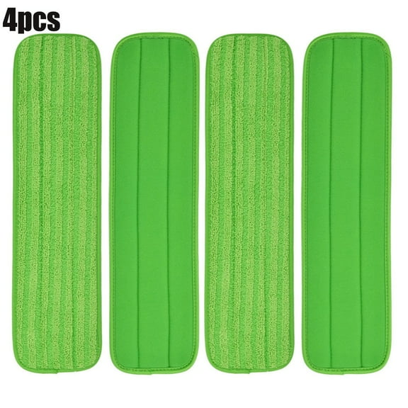PASILI Mop Pad Cloth Replacement Thick Spray Wet Dust Dry Flat 18 Inch For Bona For Bruce For Rubbermaid For Libman + Vacuum Cleaner