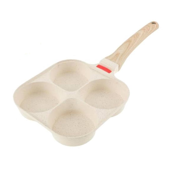 PASILI Nonstick 4-Cup Egg Pan: Perfect For Quick Breakfasts, Easy To Clean!