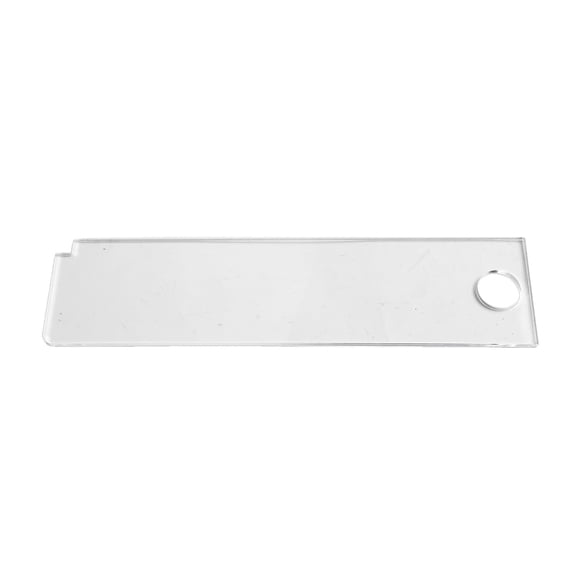PASILI Outdoor Sports Maintenance Ski Waxing Gear Acrylic Wax Scraper 230X57X4Mm Convenient Addition Effective Wax Application