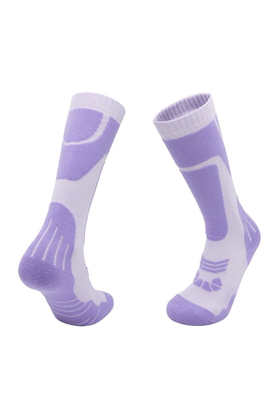 Outdoor Sports Ski Socks Comfortable Breathable Material Available In Sizes