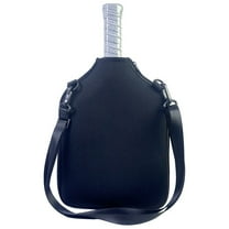 PASILI Pickleball Paddle Cover 9.4X12.2 Inch Neoprene Paddle Storage Bag With Strap