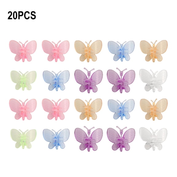 PASILI Plastic Fix Clips Orchid Vine Clip Outdoor Garden Support Flowers Plant Clips