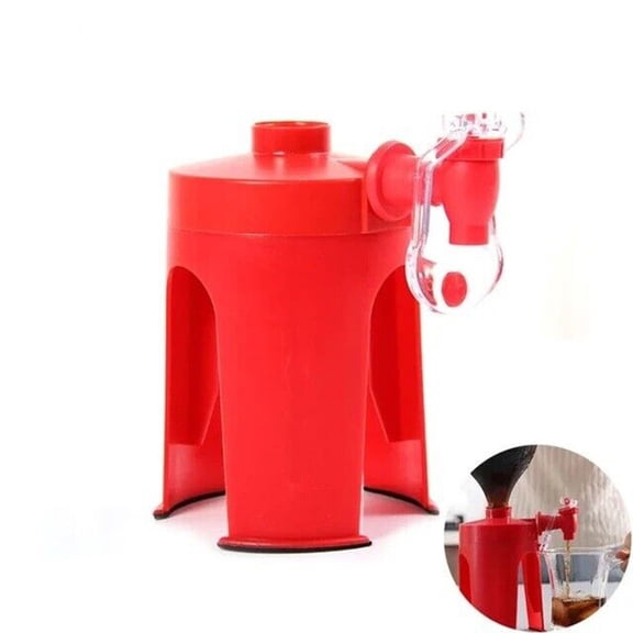 PASILI Plastic Tap Water Dispenser For Coke Drinks Bottled Water Home Party Office