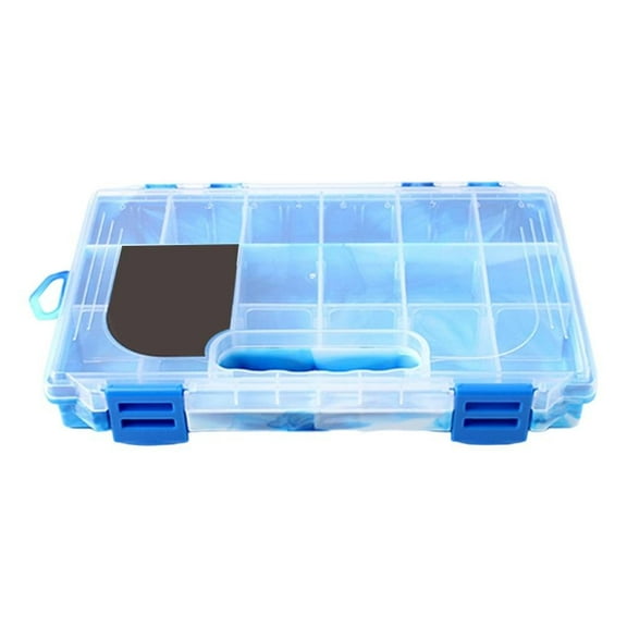 PASILI Portable Large Capacity Tackle Box Lure Box Fishing Box Storage Box