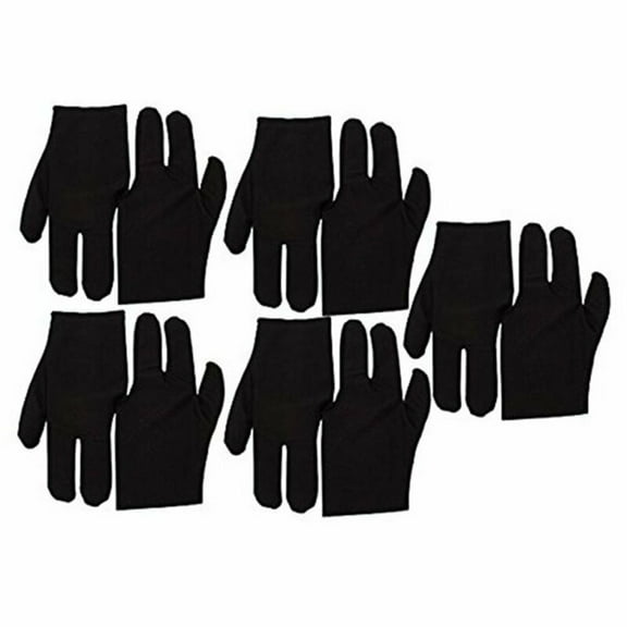 PASILI Premium Billiard Gloves For Snooker And Pool Set Of 10 Left And Right Hand Fit