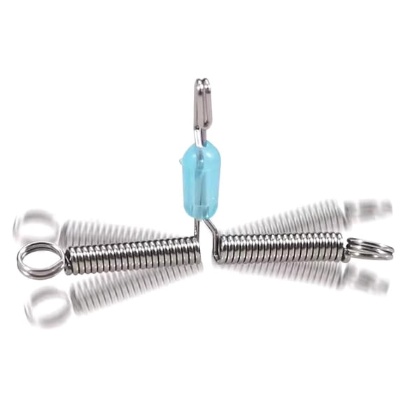 PASILI Quick-Release Hook Separator - Silicone+Stainless Steel, Anti-Tangle Design