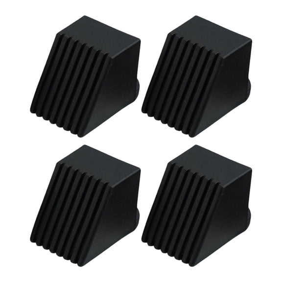 PASILI Set Of 4 Non Slip Rubber End Covers For Fitness Equipment And Chair Legs