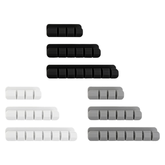 PASILI Silicone desktop cable organizer data cable storage cable card for multi-hole hub