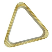 Solid Wood Billiard Triangle Rack Pool Ball Rack For 6-Ball 57.2Mm(2 1/4") Ball