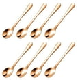 thumbnail image 1 of PASILI Tiny Stainless Steel Spoons Set Of 8 For Spices Jars Salt Sugar And Pepper, 1 of 9