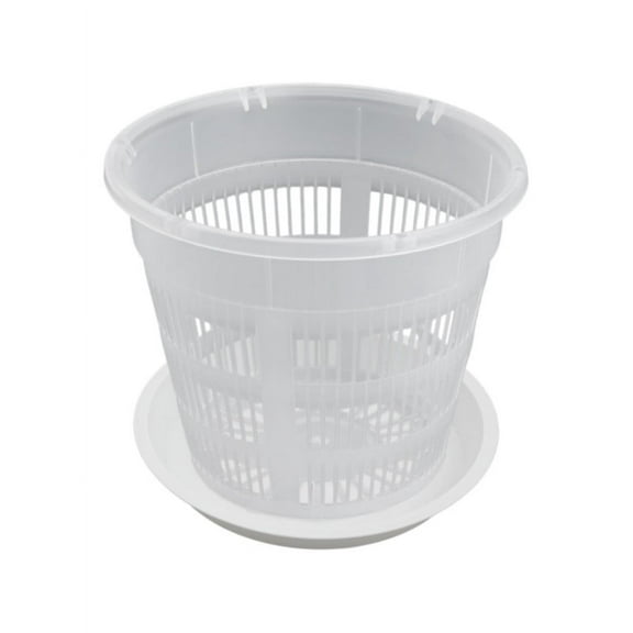 PASILI Transparent Root-Controlled Orchid Planting Pot Plastic Flower Pot Orchid Planter Flowerpot Tray Plant Growth Container Box