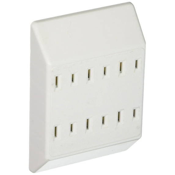 PASS & SEYMOUR 1746WCCC4 15A White Polar 6 Out Tap
