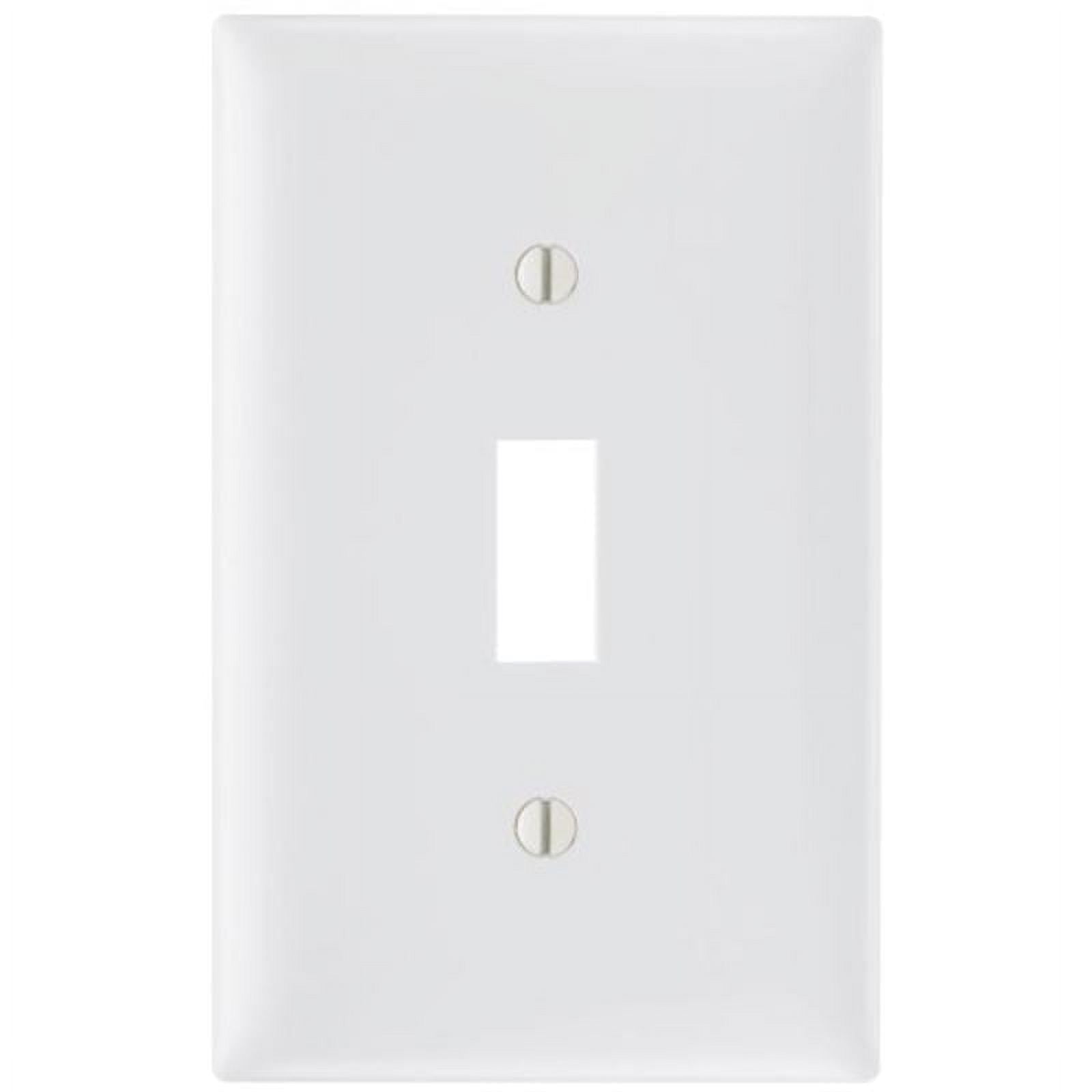 Pass & Seymour/Legrand Pass And Seymour 4-Gang Midsize Light Almond Quad Toggle Midsize Wall Plate