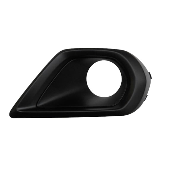 PASSENGER SIDE FOG LIGHT BEZEL; FOR 2.5 ENGINE MODELS; BLACK FINISH