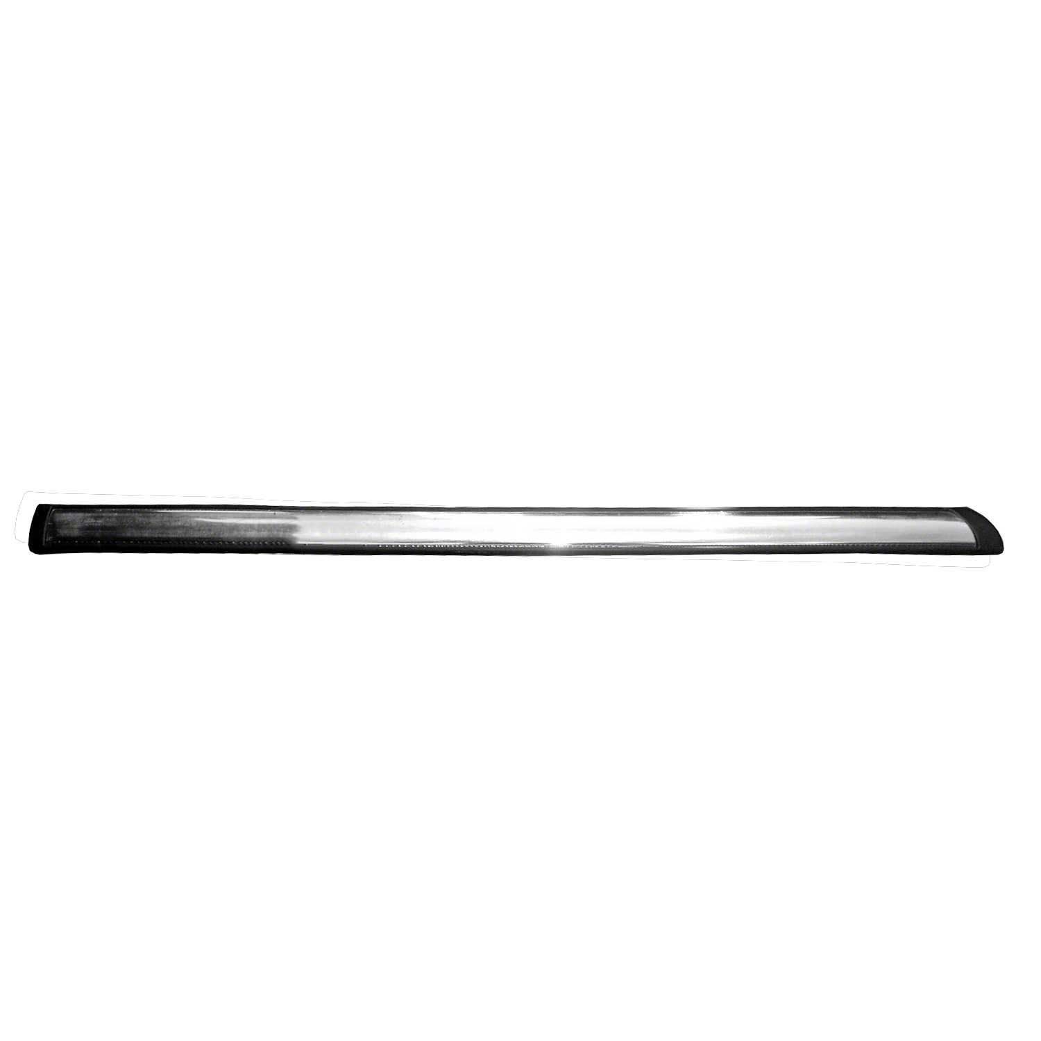 PASSENGER SIDE FRONT BUMPER COVER MOLDING; CHROME; GLS/ LX/ VE MODELS
