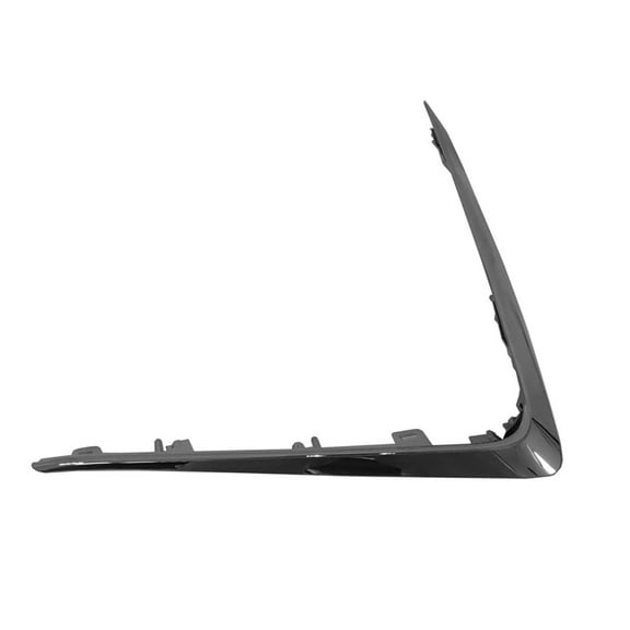 PASSENGER SIDE GRILLE MOLDING; WITH F-SPORT; SMOKED CHROME; MADE OF