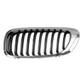 thumbnail image 1 of PASSENGER SIDE GRILLE; TO 03/2003 PRODUCTION DATE EXCEPT M3; BLACK    FINS WITH CHROME FRONT EDGE WITH CHROME OUTER MOLDING; MADE OF PLASTIC, 1 of 1