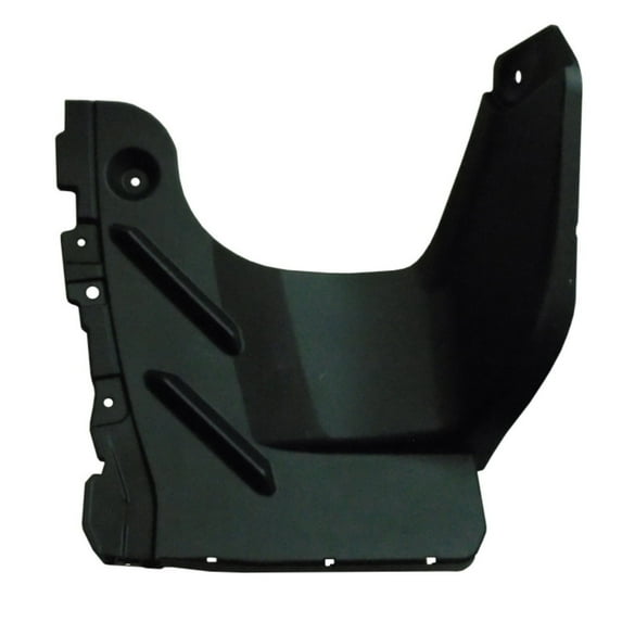 PASSENGER SIDE REAR BUMPER COVER SIDE SHIELD; MADE OF PP PLASTIC