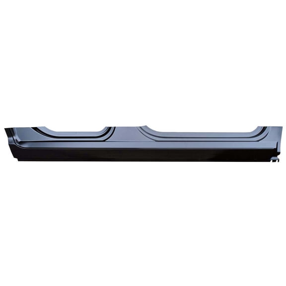 PASSENGER SIDE ROCKER PANEL; FOR QUAD CAB PICKUPS WITH 31.5 INCH REAR DOOR; 76 X 10 1/4 X 6 INCHES; OE STYLE; MADE OF STEEL