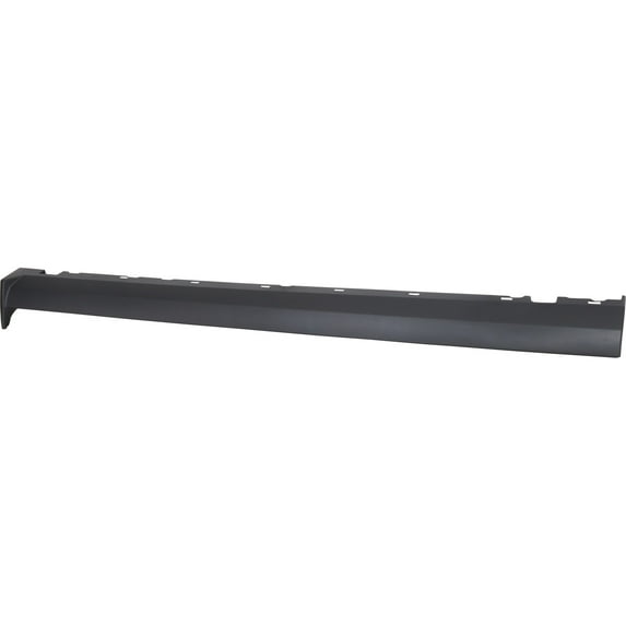 PASSENGER SIDE ROCKER PANEL MOLDING; MATTE-TEXTURED; MADE OF PLASTIC