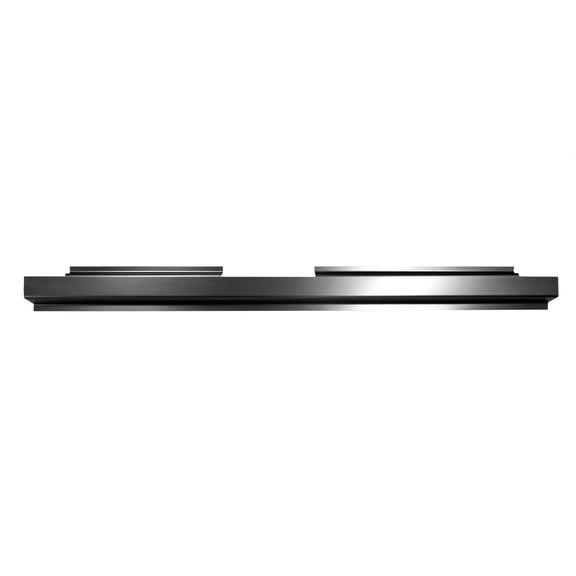 PASSENGER SIDE ROCKER PANEL; SLIP-ON; CREW CAB MODEL SUPER DUTY;      80.5 X 7 X 2.4 INCHES; MADE OF STEEL; [MFG A]