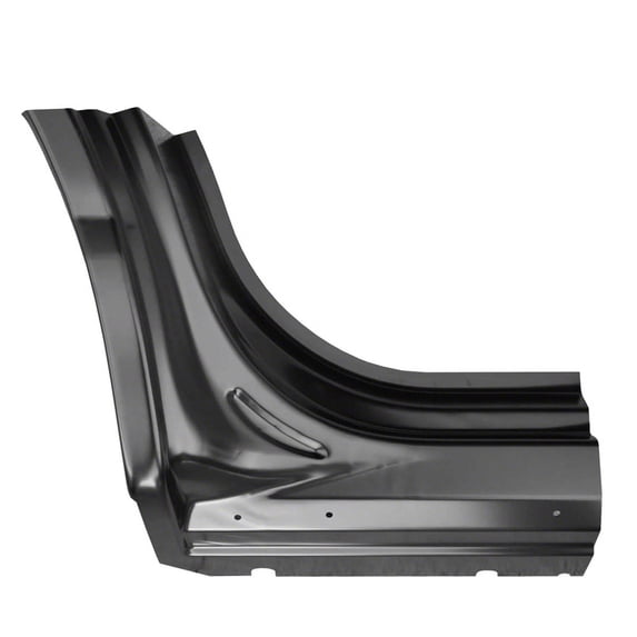 PASSENGER SIDE SIDE BODY PANEL; DOG LEG