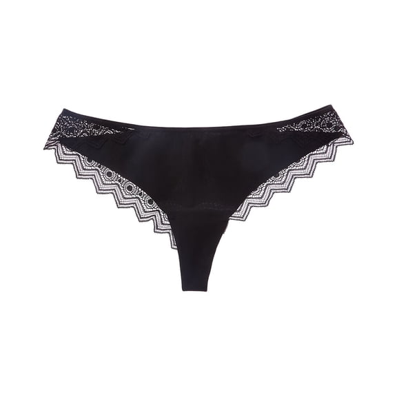 PASSIONATA womens  Georgia Tanga, l, Black