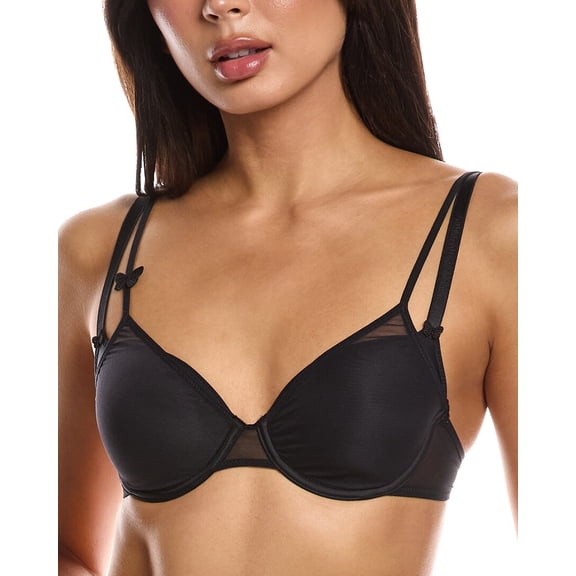 PASSIONATA womens Miss Joy Spacer Full Cup Bra, 32C, Black